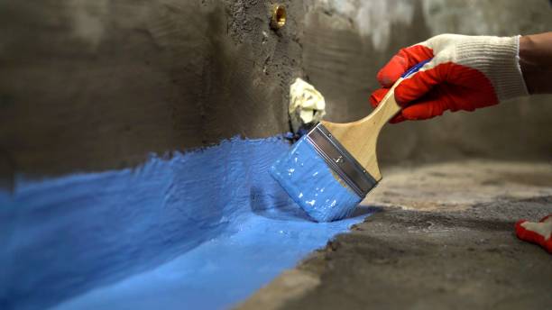 SJ Waterproofing Pros commercial waterproofing team near Lake Hopatcong, NJ